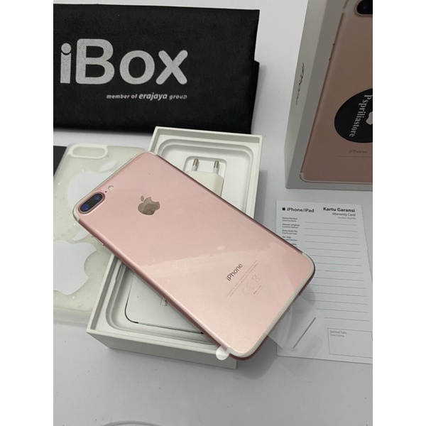 KREDIT HP CICILAN MURAH IPHONE 7 PLUS 256GB 128GB 64GB ORIGINAL - GARANSI RESMI IBOX - LIKE NEW FULLSET-4