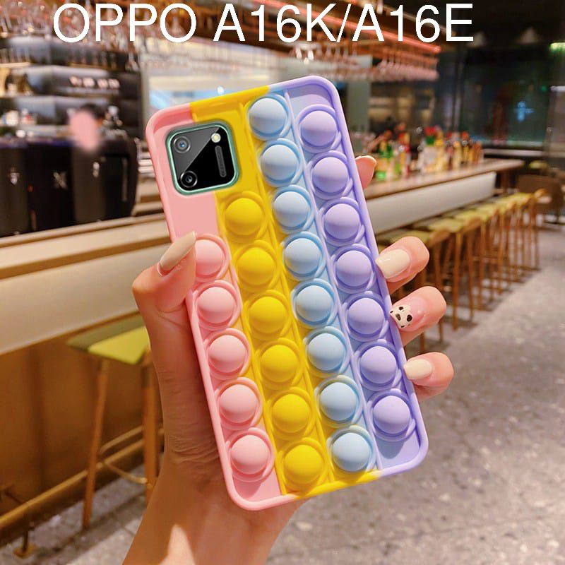 Case POP IT OPPO A16K/A16E SoftCase POP IT 3D Polos