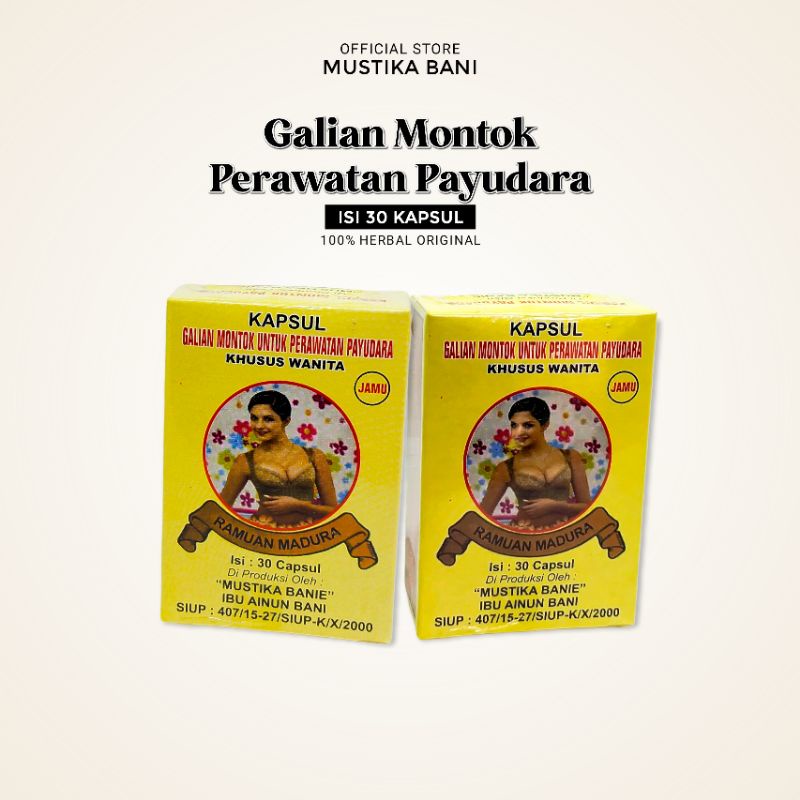 Kapsul Montok Payudara - Pembesar Payudara ~ Herbal Keraton