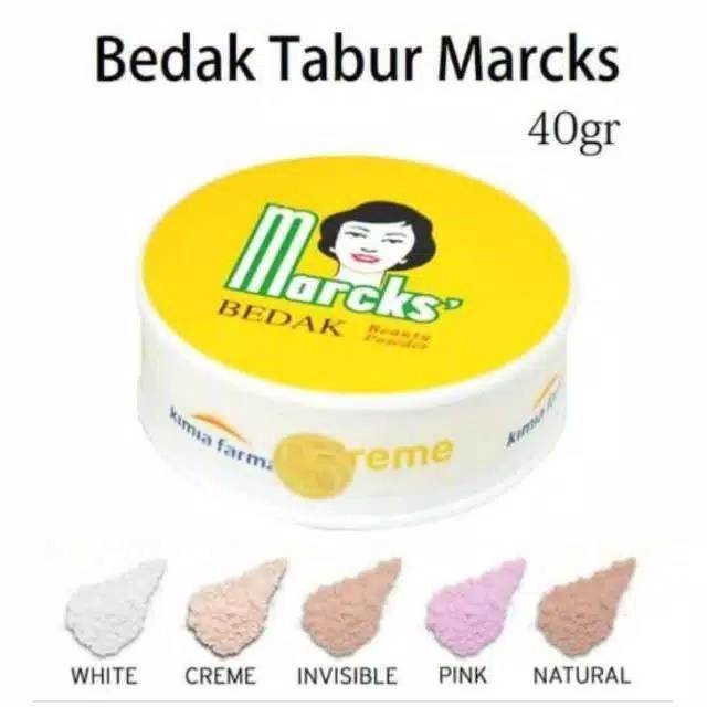 [BPOM] MARCKS Bedak Classic 40g