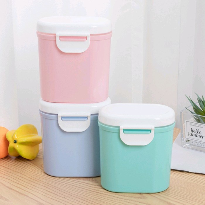 Toples Susu Bubuk Tempat Kotak Wadah Penyimpanan Susu Bubuk Bayi Portabel Sealed KOTAK SUSU BUBUK 5203