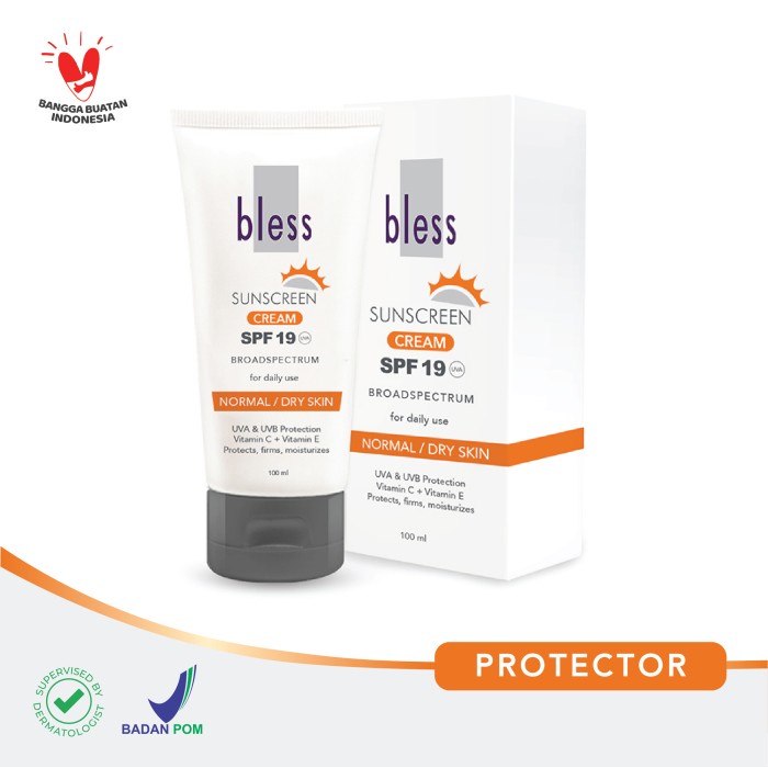 Bless Sunscreen Cream 100ml