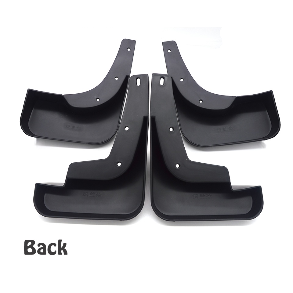 1 Set Mud Flap Pelindung Splash Untuk Fender Mobil Toyota Highlander Kluger 2008 2009 2010