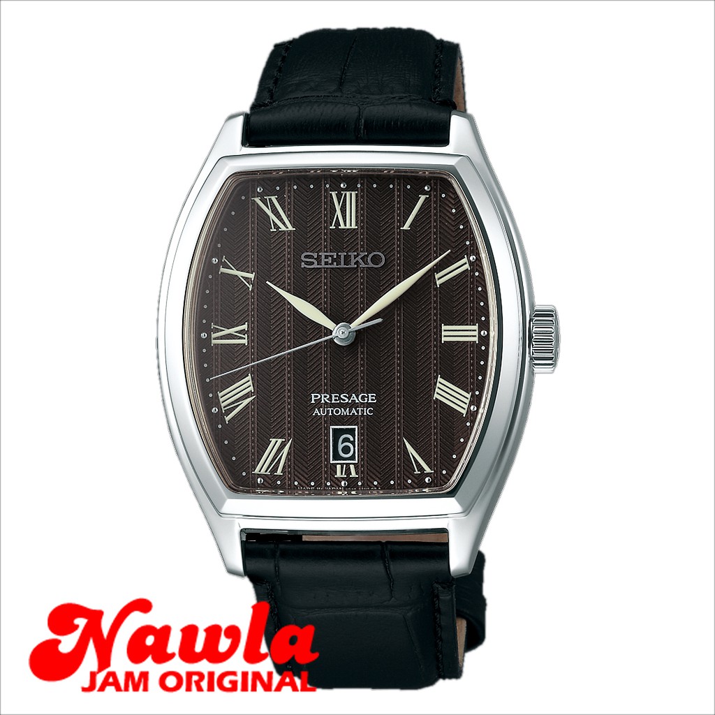 Seiko Presage SRPD07J1 Classic Roman Sapphire - Jam Tangan Pria SRPD07