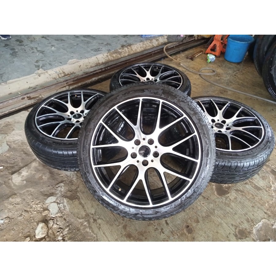 Velg Mobil Bekas Ring 19 RADIX R19X8,5 Baud 5X114,3 ET45