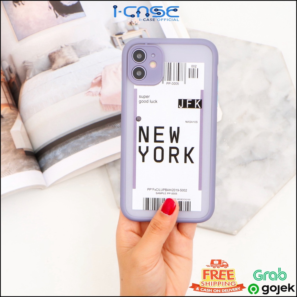 TICKET DROP CASE - BOARDING PASS - SOFTCASE FOR IPHONE