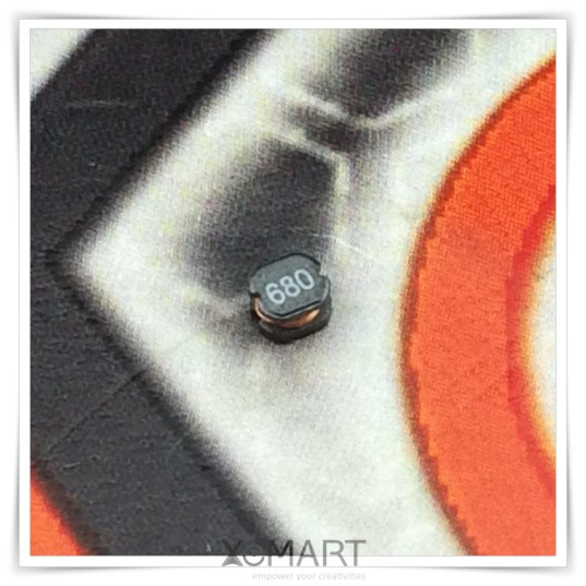 Induktor CD30D22-680 Power Inductor 68uH SUMIDA Unshielded 3x3x2mm SMD 68 uH 3x3x2