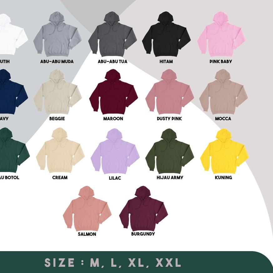 FENJACK Hoodie Jumper POLOS Size M-XXL - Pria & Wanita