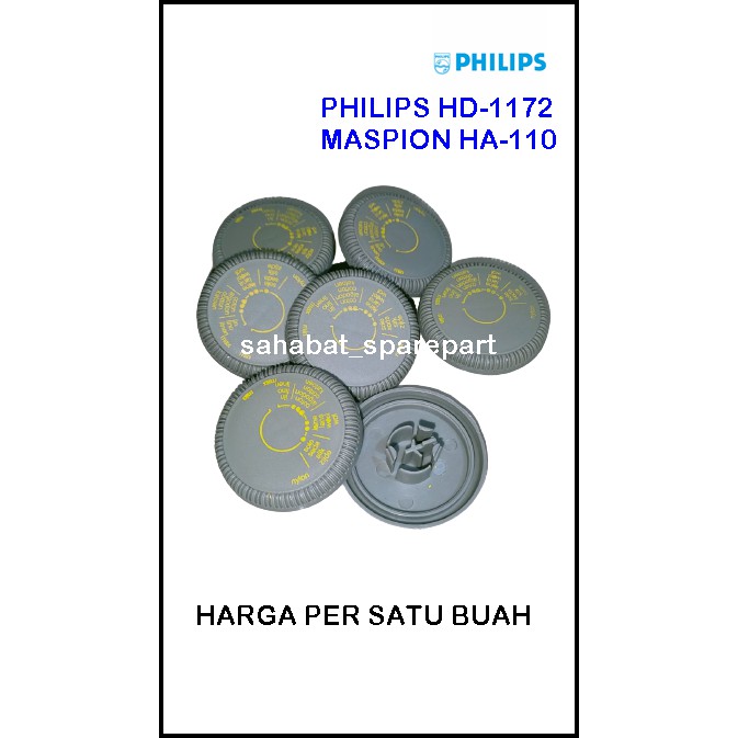 PUTARAN SETRIKA / KNOP SETRIKA MASPION / PHILIPS