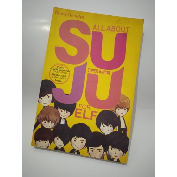 

PRELOVED ALL ABOUT SUPER JUNIOR FOR E.L.F by Fenny Denidya [dapat freebies]