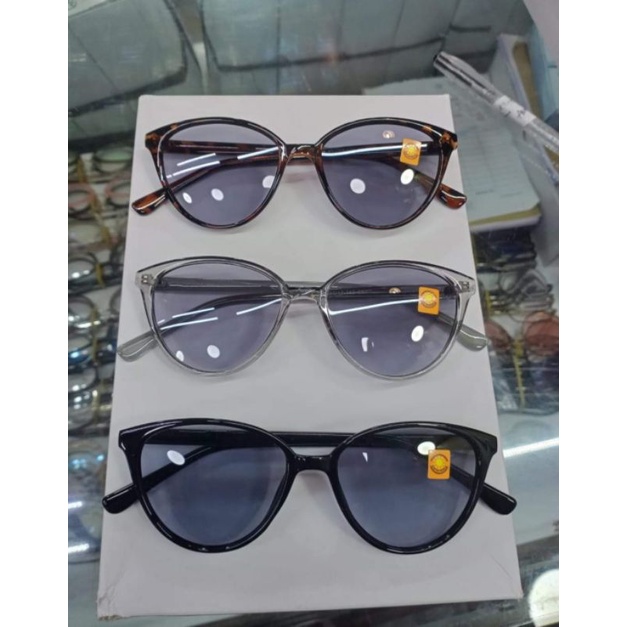 FRAME KACAMATA LENSA PHOTOCROMIC ( NORMAL ) | KACA MATA CAT EYE 608 | KACAMATA WANITA | KACA MATA ANTI UV