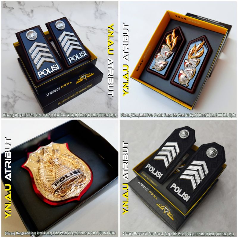 ATRIBUT POLISI / PAKET PANGKAT PDU BRIPKA POLRI / PANGKAT BRIPKA POLRI + PANGKAT PDU BRIPKA POLRI + 