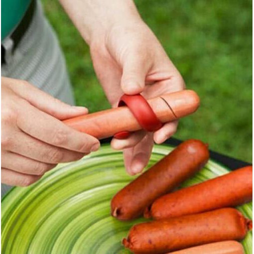 

Hot Dog Slicer / Hot Dog Cutter (isi 2 pcs) Fancy Sausage Cutter Slice TERUJI