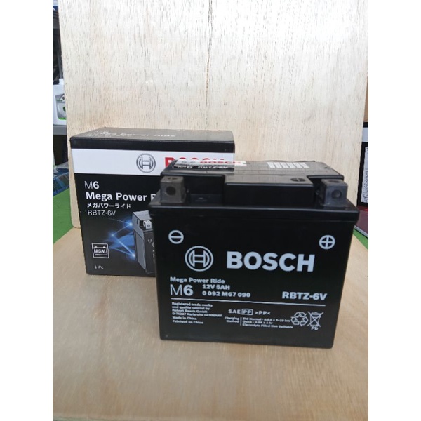 Jual Aki Motor GSX R Bosch RBTZ-6V Gtz6v | Shopee Indonesia
