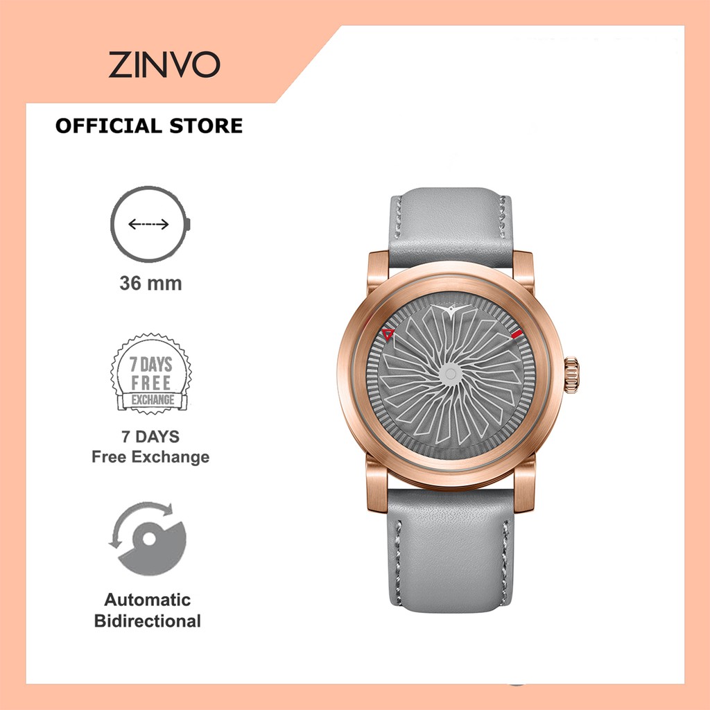 Jam Tangan Wanita Automatic Analog Zinvo Blade Essence