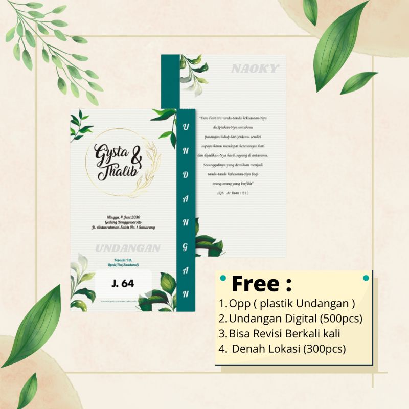 Undangan Murah Elegan Dan Unik
