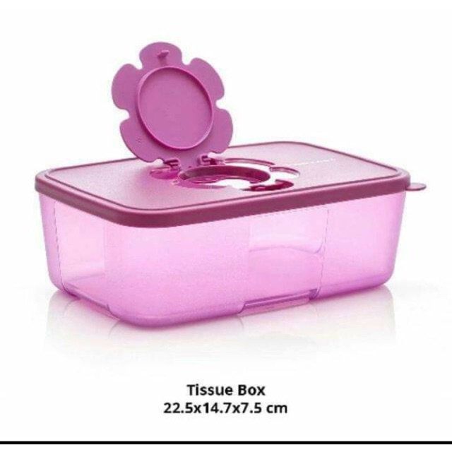 Tupperware Tissue box - wadah tisu