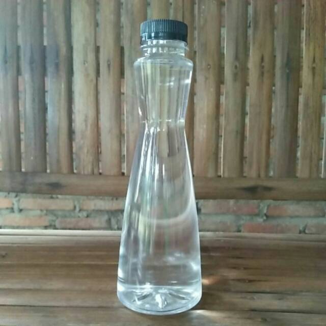 Eceran - Botol Pet FLEXY tinggi ramping / 350 ml plastik/Susu/infused/Jelly/Jamu/Pudot/Kopi