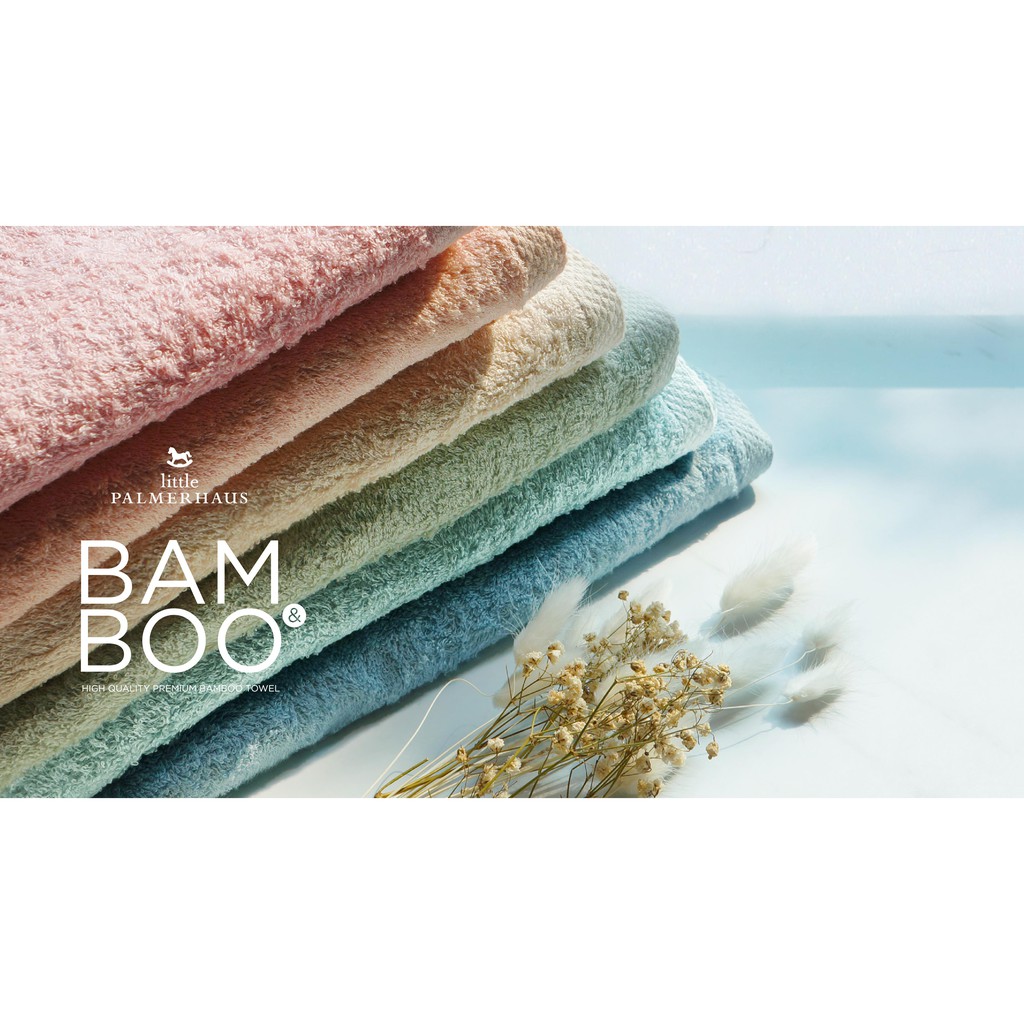 Handuk Bayi / Anak Palmerhaus Mason Bamboo Towel 60 x 120 cm