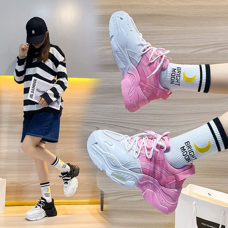 COD Sneakersdaily 70-1 Sepatu Sneakers Wanita Import Fashion Korea Premium