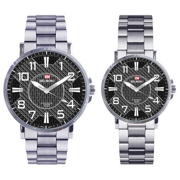 Jam Tangan Couple Rantai BELMONT BM 6006