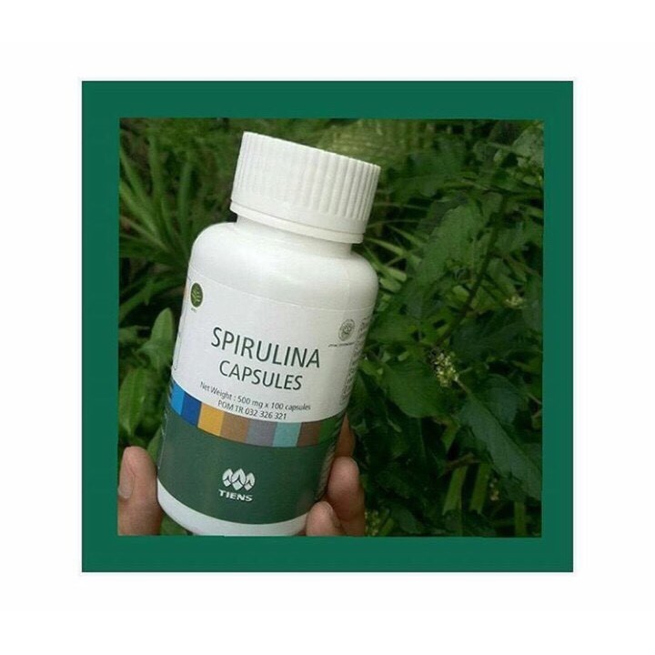 Kapsul Spirulina Halal Untuk Penggemuk Badan Penambah Nafsu Makan