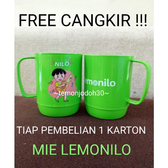 

1 KARTON BONUS MUG ~Mie Lemonilo isi 20 pcs~