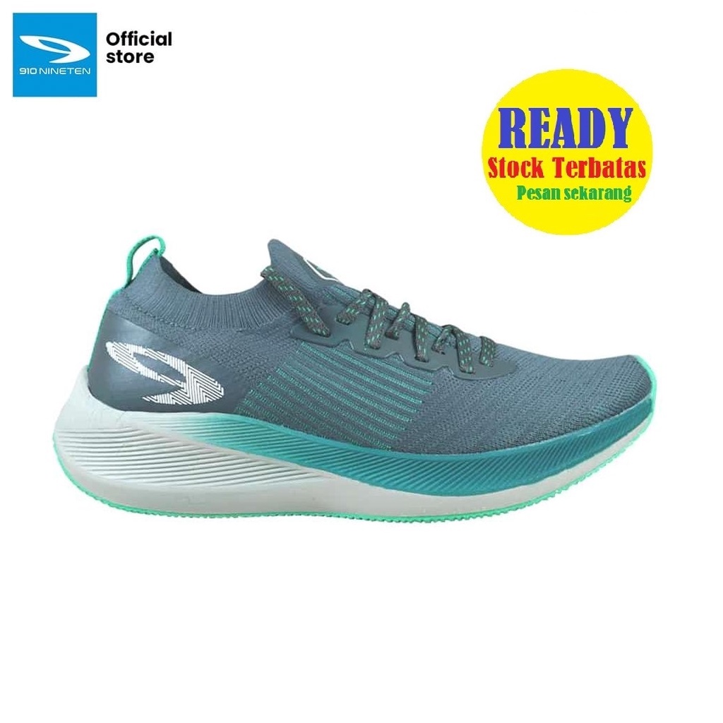 910nineten Yuka Accel ABU TUA HIJAU TORQUISE ABU MUDA