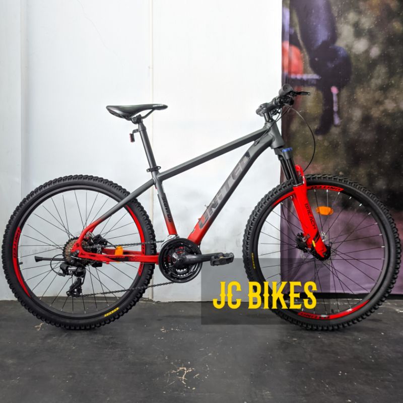 Sepeda Gunung MTB United Stavros 26 Inch Alloy Hidrolik, 3x8 Speed Shimano