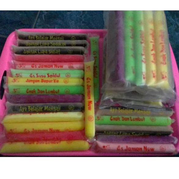 

WPC Plastik mambo sablon 500gram .