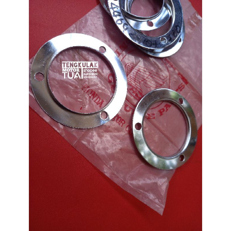 ring crome speedo meter tromol depan original NOS cg cb 125 cb125s cg125 cakram us version