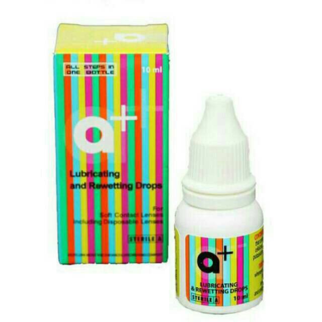 Cairan Softlens Tetes Mata A+ Isi 10 ml