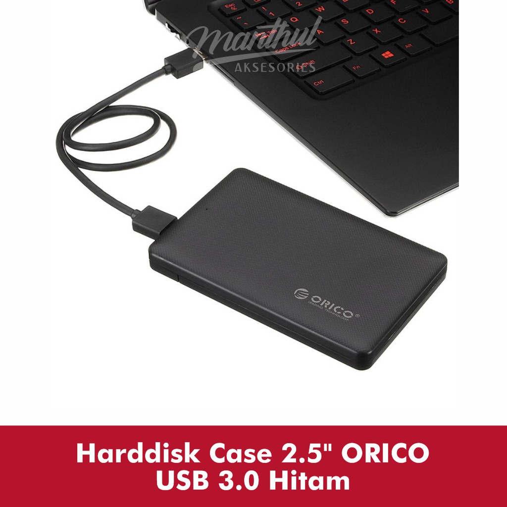 Harddisk Case 2.5&quot; ORICO USB 3.0 Hitam