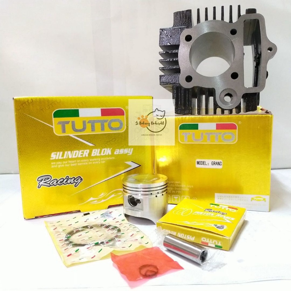 BLOK SEHER ASSY GRAND BORING ASSY CYLINDER BLOK KIT GRAND SUPRA ASTREA PRIMA WIN PREMIUM TUTTO