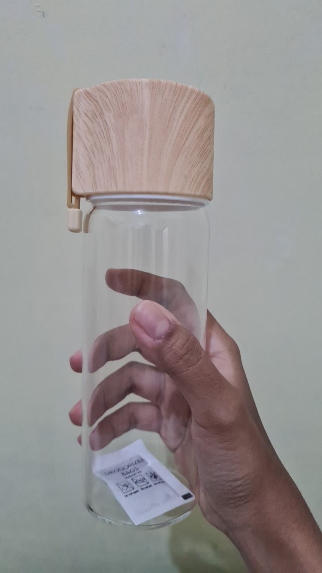 Rumauma Wooden Bottle Water Tumblr Character - Botol Minum Tutup Kayu