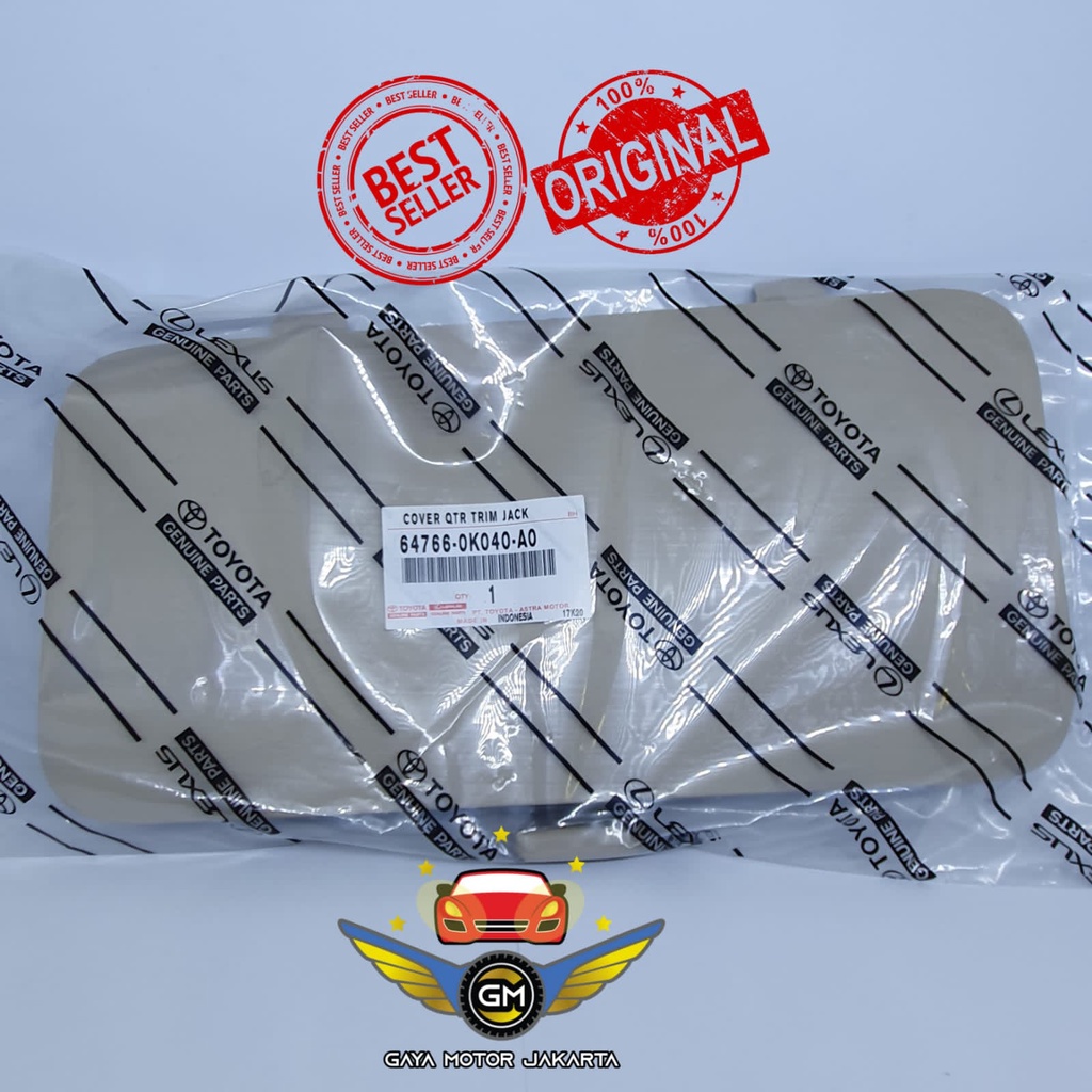 Cover Tutup Dongkrak Innova 64766-0K040-A0 Cream