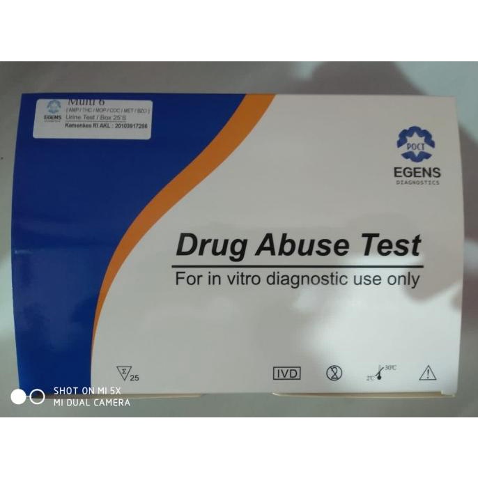 Tes Narkoba- Multi6 Merk Egens Isi 25Tes Termurah
