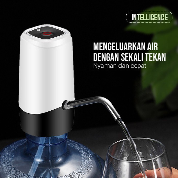 ☀ INDOLAND ☀ R210 Pompa Galon Air Minum Elektrik / Automatic Water Dispencer Import terbaru termurah