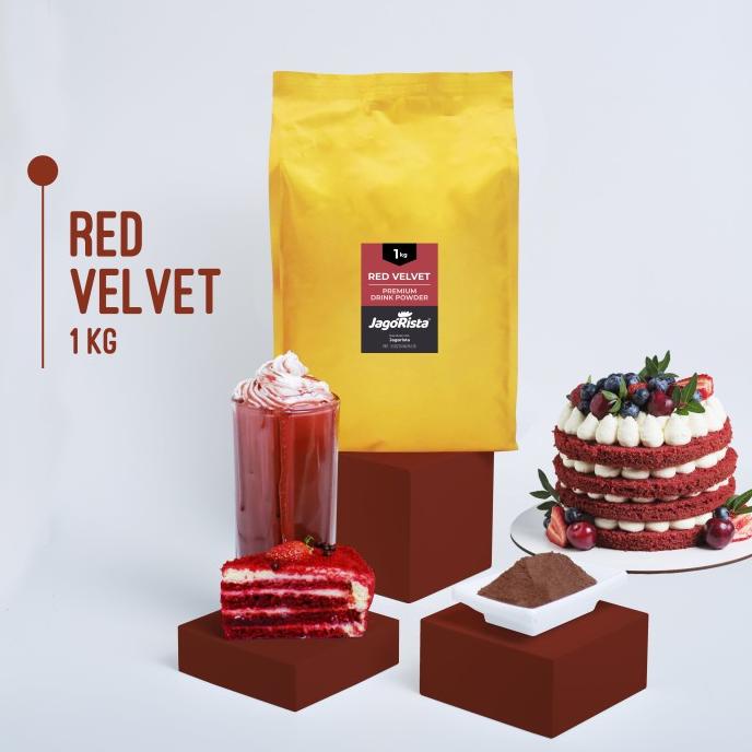 

1 Kg Jagorista - Red Velvet - Premium Bubble Drink Powder