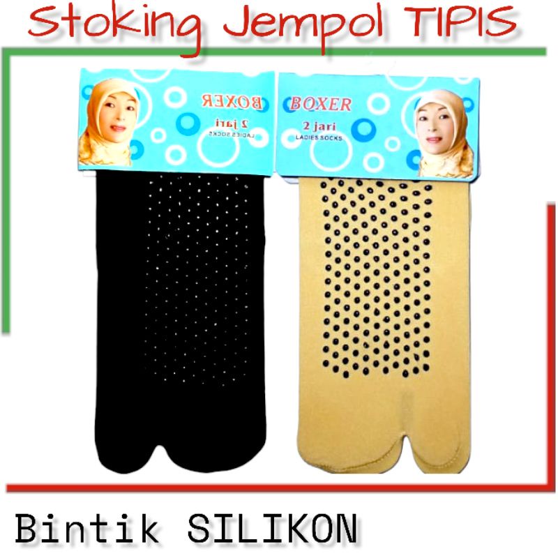 Stocking Kaos Kaki Jempol Boxer Anti Slip Sebetis