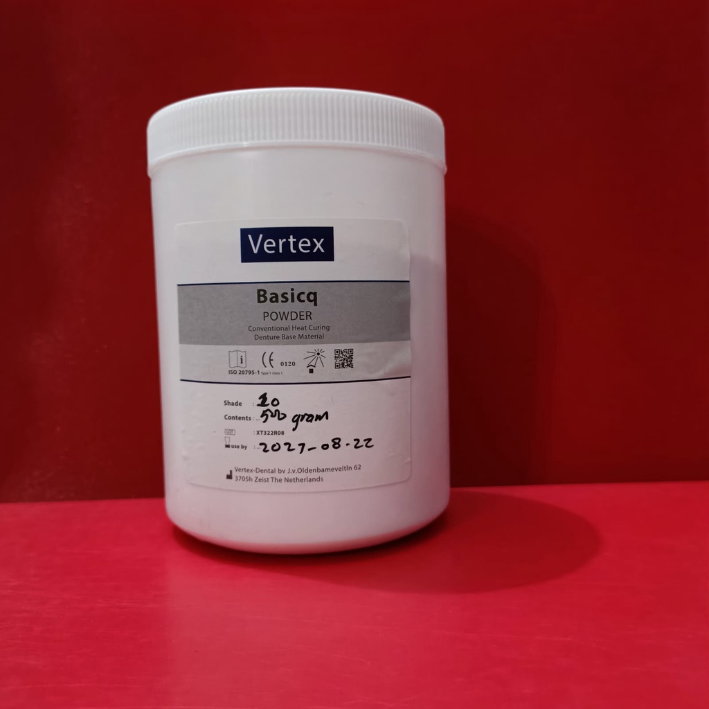 VERTEX POWDER HEAT CURING REBUSAN 500 GRAM