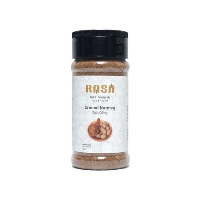 

BERKUALITAS! Rasa, Nutmeg Powder (Pala Bubuk) 50 gr