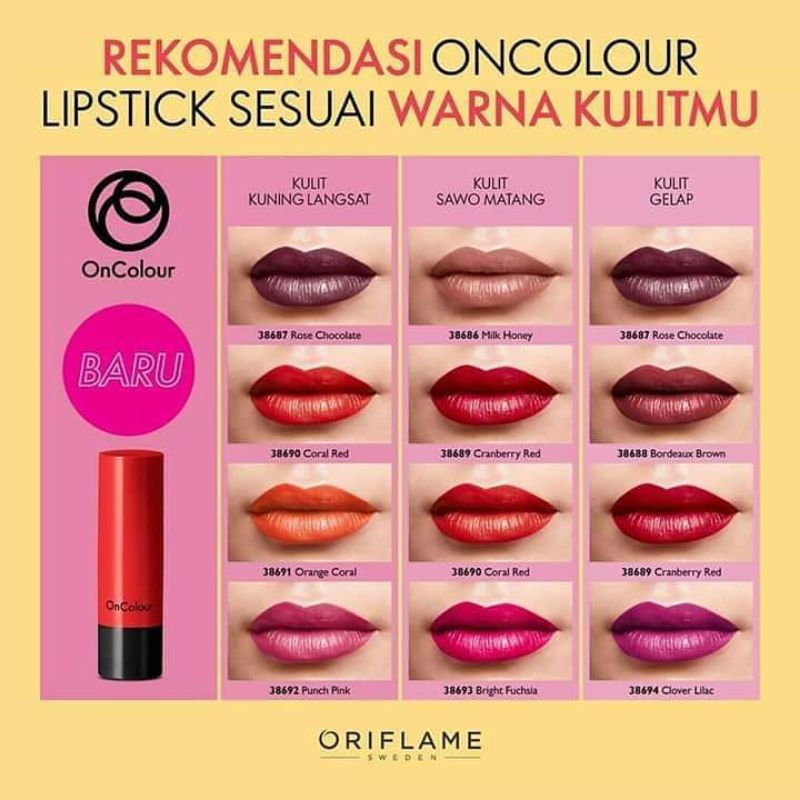 OnColour Cream Lipstick 2,5gr