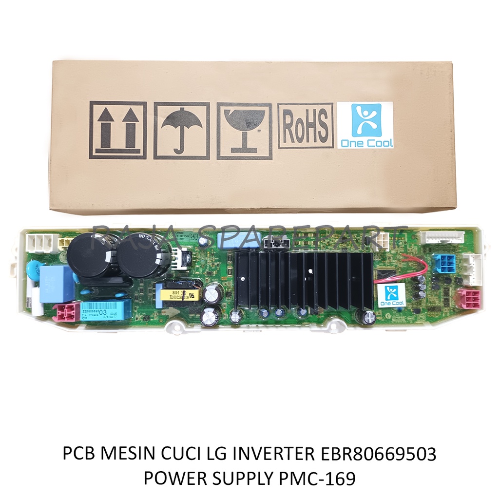 PCB/MODUL MESIN CUCI LG INVERTER EBR80669503 POWER SUPPLY PMC-169