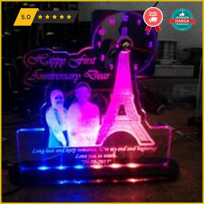 Kerajinan Tangan Lampu Foto Jam Promo