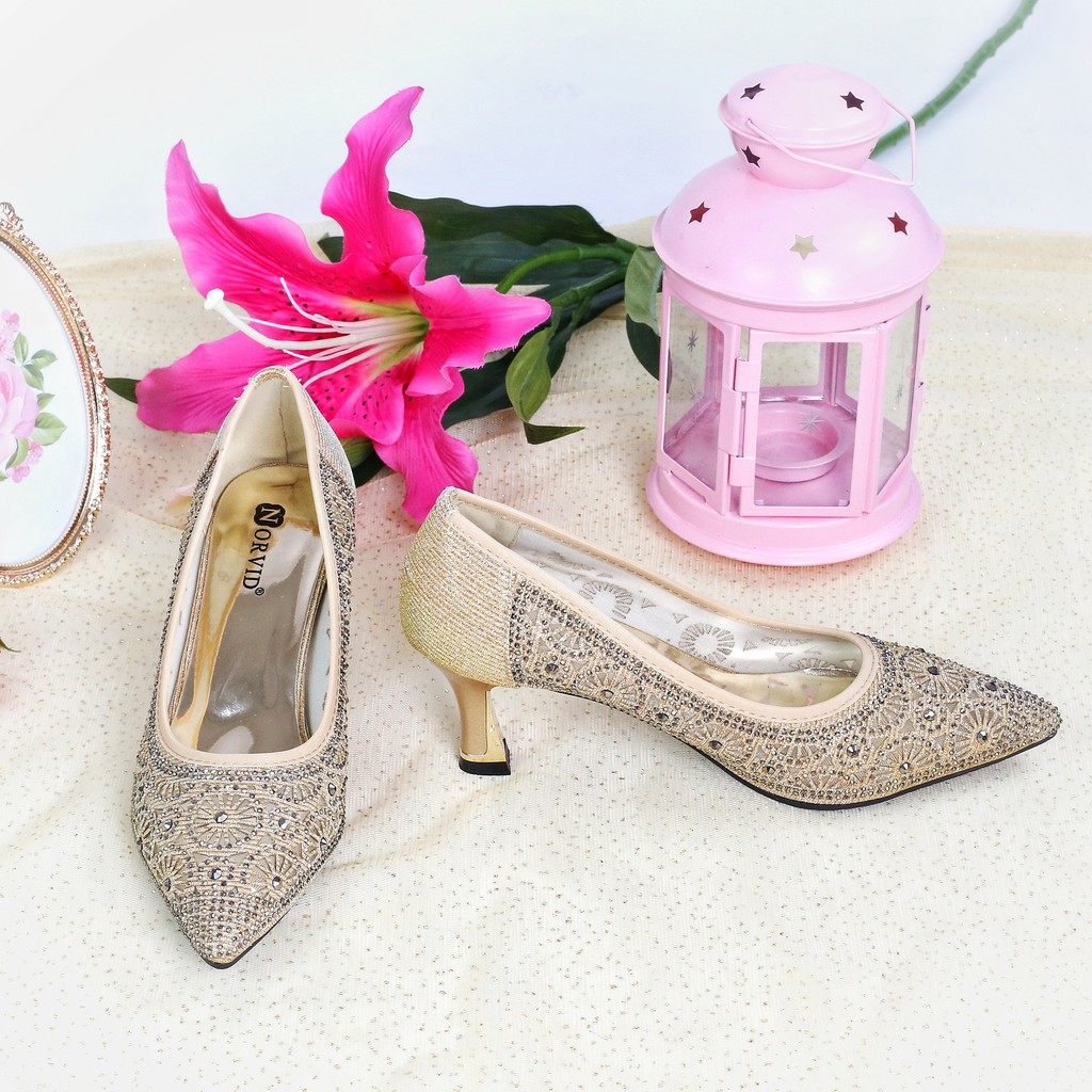 RESTOCK Heels Pesta Glitter NGS33