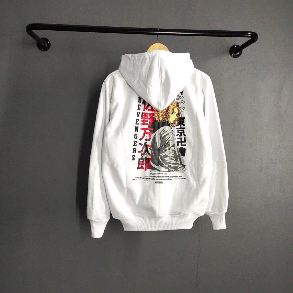 Jaket Sweater Hoodie Tokyo Revengers Mikey / Jaket Tokyo Manji Toman Tokyo Gang Mikey