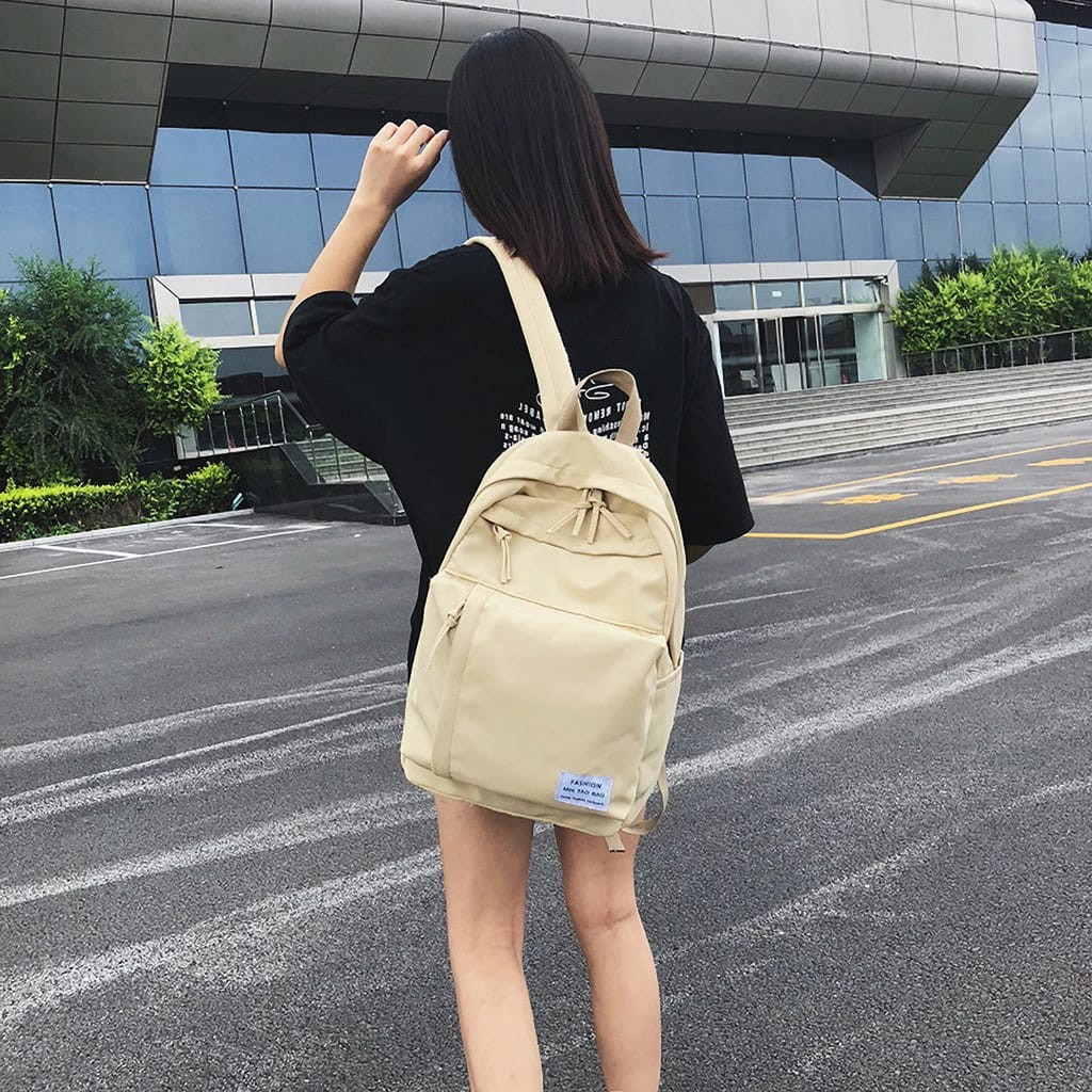 Twenty Bag - Tas Ransel Sekolah Anak Wanita Dan Pria Untuk Anak PAUD TK SD SMP REMAJA Terbaru 2021 Kekinian Motif Carakter MIN TAO BAG Korean Sytle Bahan Canvas