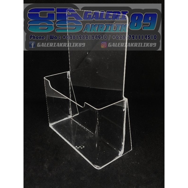 

RAK / TEMPAT BROSUR / TEMPAT DISPLAY BROSUR AKRILIK DISPLAY UKURAN A5