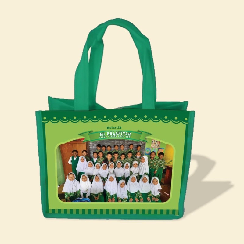 Tas Ulang Tahun Tas Souvenir Goodiebag Tas Bag Custom Foto Logo dan Nama-3